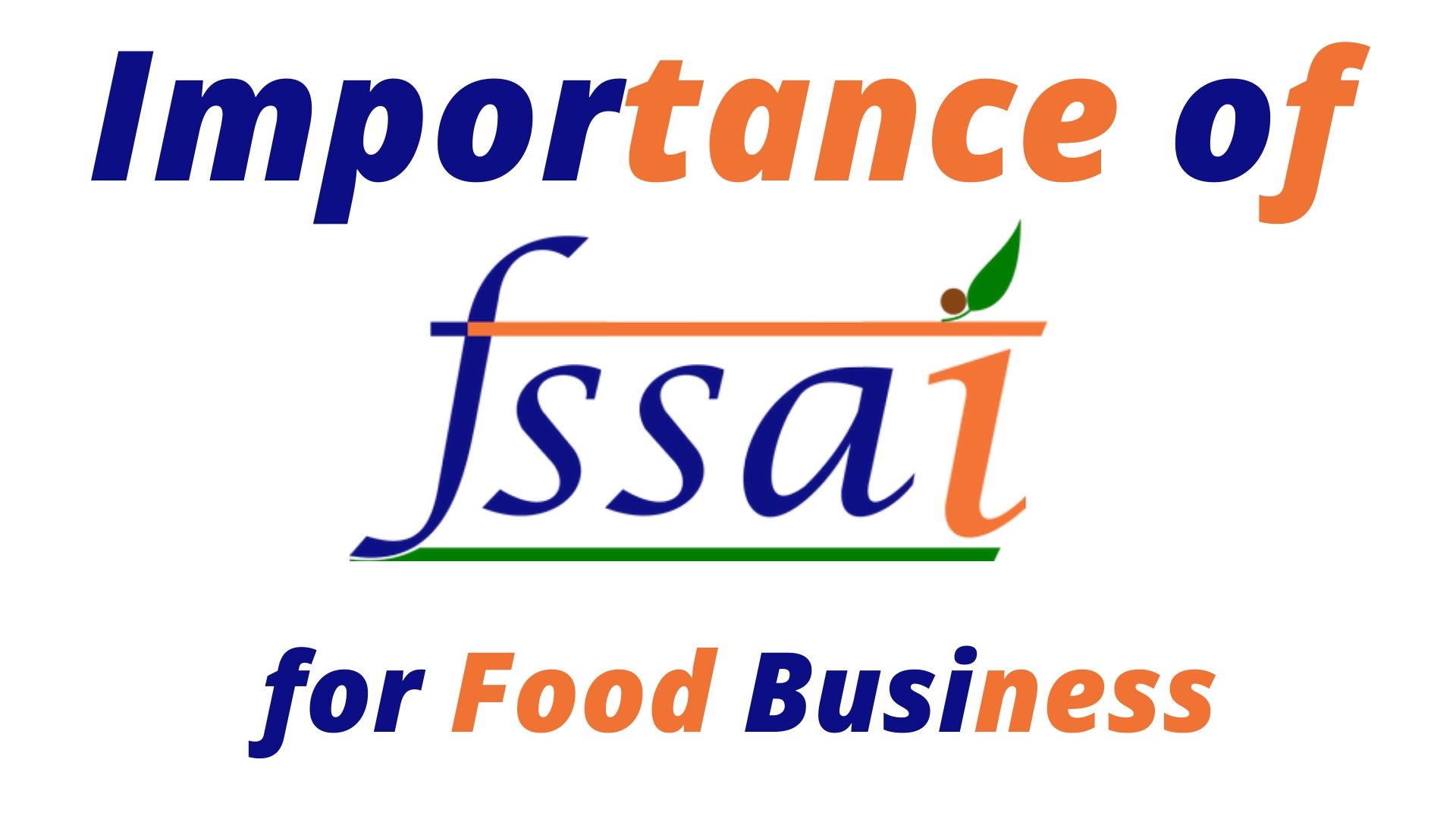 Consulting Cart FSSAI License